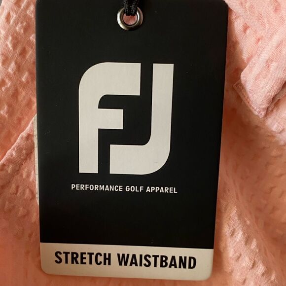 FootJoy Men's Performance Golf Seersucker Shorts Quartz Pink. Size 30. NWT - Picture 6 of 10